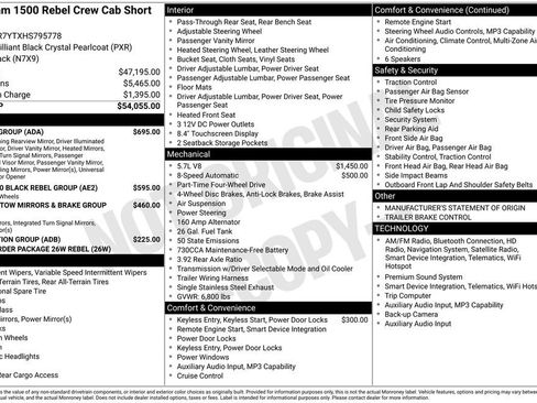 Used 2017 RAM 1500 Rebel w/ Luxury Group AWD/4WD image 9