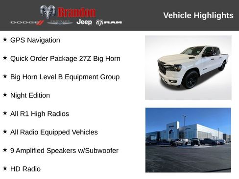 Used 2024 RAM 1500 Big Horn AWD/4WD image 3