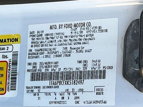 Used 2019 Ford Mustang GT w/ GT Performance Package image 29