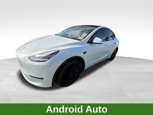 Used 2021 Tesla Model Y Long Range AWD/4WD image 3