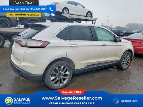 Used 2015 Ford Edge Titanium w/ Equipment Group 302A image 4