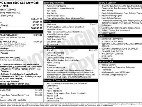 New 2026 GMC Sierra 1500 SLE w/ X31 Off-Road Package image 3