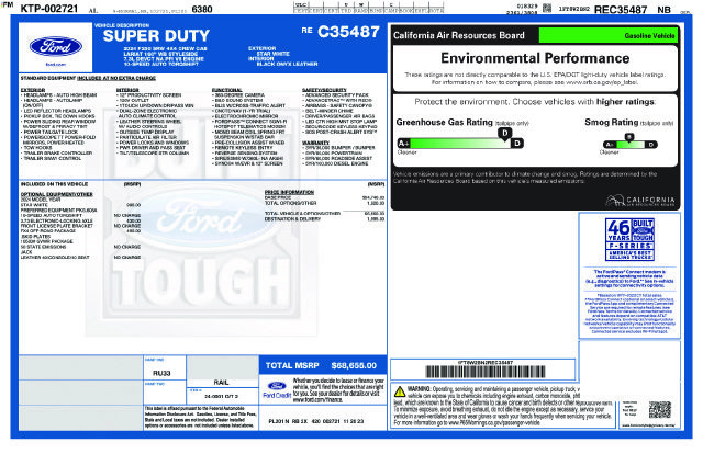 Certified 2024 Ford F250 Lariat w/ FX4 Off-Road Package AWD/4WD image 35