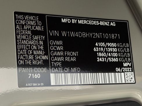 Used 2022 Mercedes-Benz Sprinter 2500 image 42