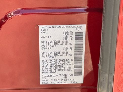 Certified 2023 Nissan Pathfinder Rock Creek image 29