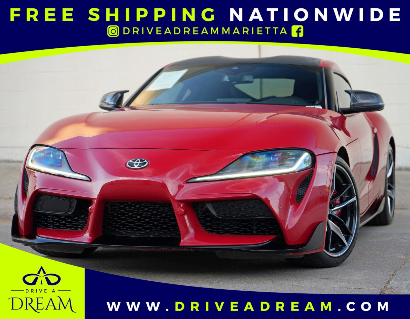 Used 2021 Toyota Supra Premium w/ Driver Assist Package RWD image 1