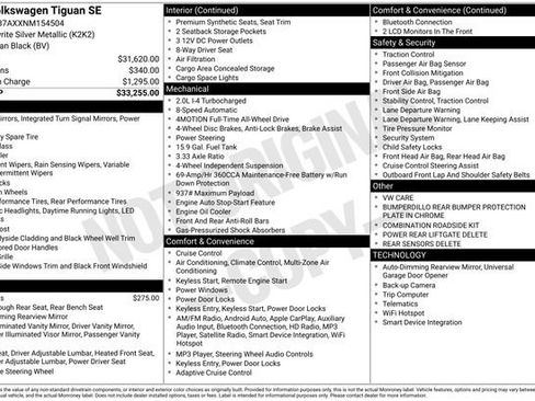 Used 2022 Volkswagen Tiguan SE image 5