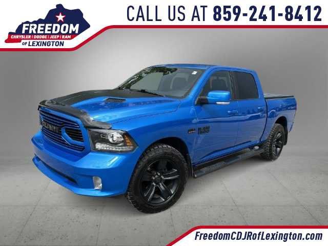 Used 2018 RAM 1500 Sport w/ Hydro Blue Sport Package AWD/4WD image 1
