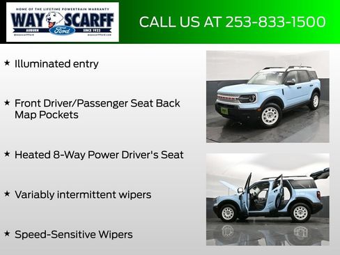 New 2025 Ford Bronco Sport Heritage w/ Convenience Package AWD/4WD image 18