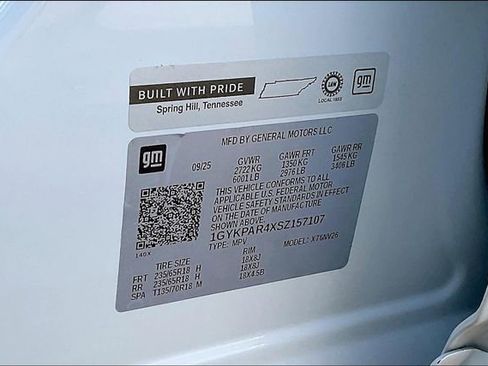 New 2025 Cadillac XT6 Luxury image 14