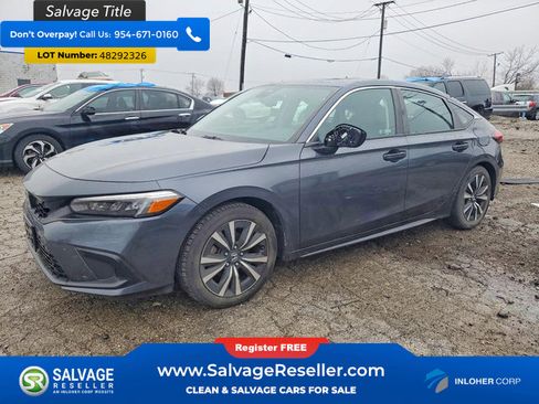 Used 2022 Honda Civic EX-L image 1