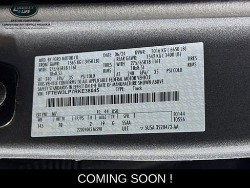 Used 2024 Ford F150 XLT w/ Equipment Group 302A MID image 31