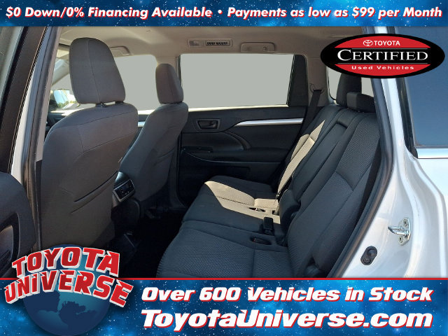 Certified 2019 Toyota Highlander LE w/ Carpet Mat Package (TMS) FWD image 6
