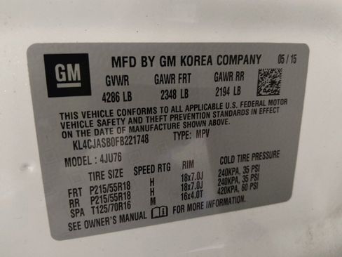 Used 2015 Buick Encore FWD image 33