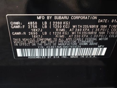 Used 2021 Subaru Outback Limited w/ Popular Package #2 AWD/4WD image 27