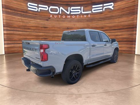 Used 2024 Chevrolet Silverado 1500 Custom Trail Boss w/ Turbomax Blackout Package AWD/4WD image 7