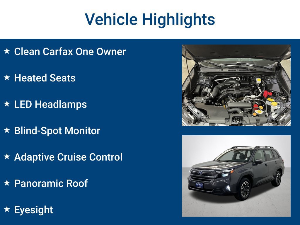 Used 2025 Subaru Forester Premium AWD/4WD image 3