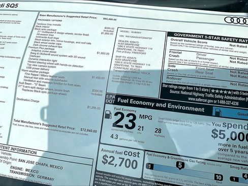 New 2026 Audi SQ5 Premium Plus AWD/4WD image 19
