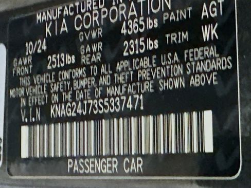 Used 2025 Kia K5 LXS image 12