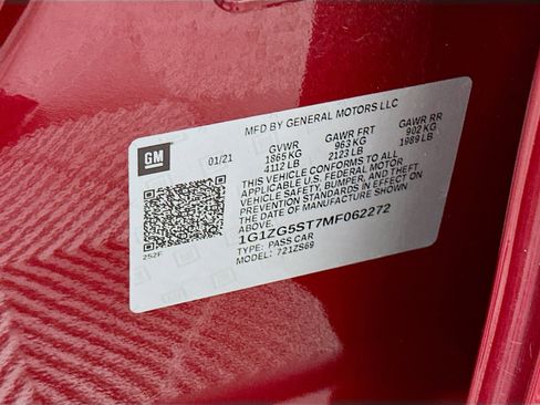 Used 2021 Chevrolet Malibu RS FWD image 12