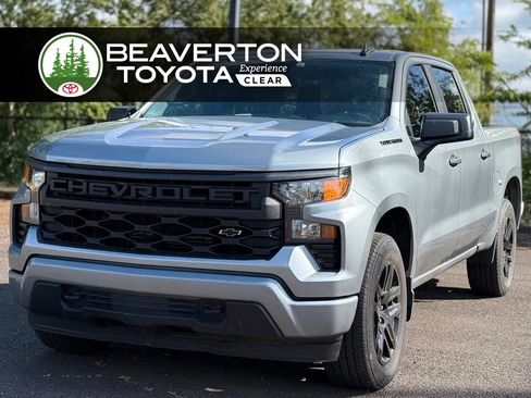 Used 2024 Chevrolet Silverado 1500 Custom w/ LPO, Dark Essentials Package AWD/4WD image 1