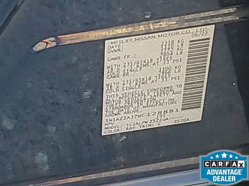 Used 2022 Nissan Murano S image 49