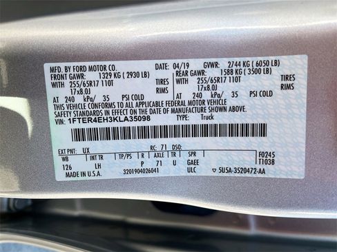 Used 2019 Ford Ranger XLT w/ Equipment Group 301A Mid image 30