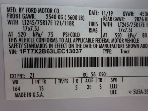 Used 2020 Ford F250 XL w/ Power Equipment Group AWD/4WD image 43