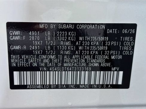 New 2026 Subaru Forester Touring AWD/4WD image 33