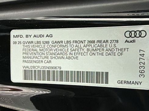Certified 2025 Audi A5 2.0T Premium w/ Premium Plus AWD/4WD image 24