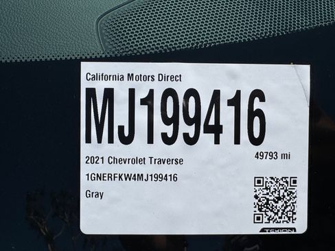 Used 2021 Chevrolet Traverse LS FWD image 19