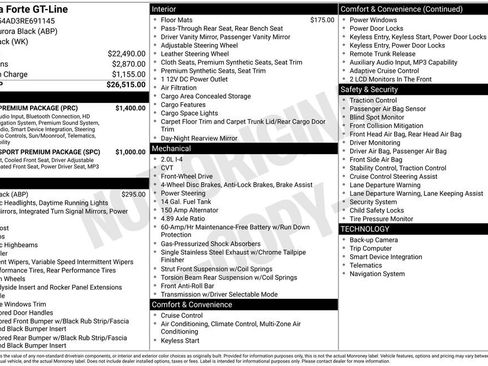 Used 2024 Kia Forte GT-Line w/ GT-Line Premium Package image 43