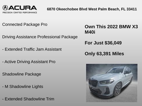 Used 2022 BMW X3 M40i image 6