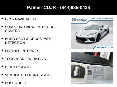 Used 2021 Chevrolet Corvette Stingray Premium Conv w/ Z51 Performance Package image 6