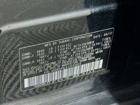 Used 2018 Subaru Outback 2.5i Limited image 12