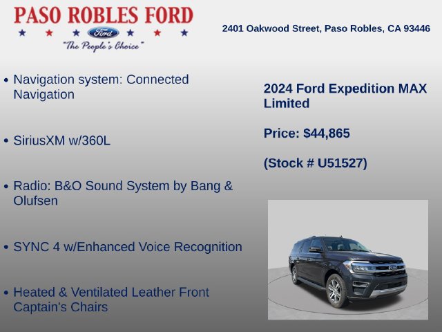 Used 2024 Ford Expedition Max Limited AWD/4WD image 6