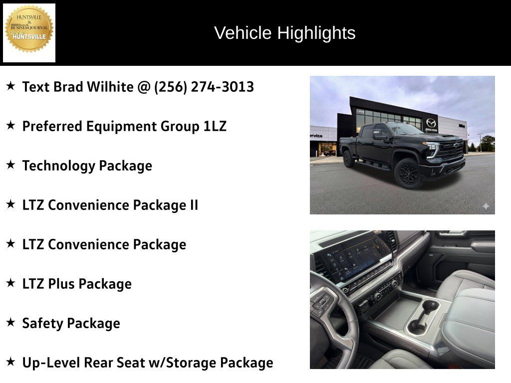 Used 2024 Chevrolet Silverado 2500 LTZ w/ LTZ Plus Package AWD/4WD image 6