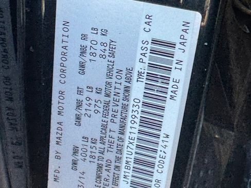 Used 2014 MAZDA MAZDA3 i Sport image 14