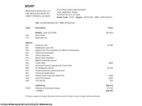 Certified 2025 Mercedes-Benz GLE 350 4MATIC image 2