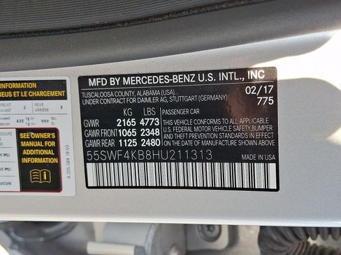 Used 2017 Mercedes-Benz C 300 4MATIC Sedan image 28