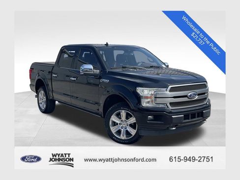 Used 2018 Ford F150 Platinum w/ Equipment Group 701A Luxury AWD/4WD image 1
