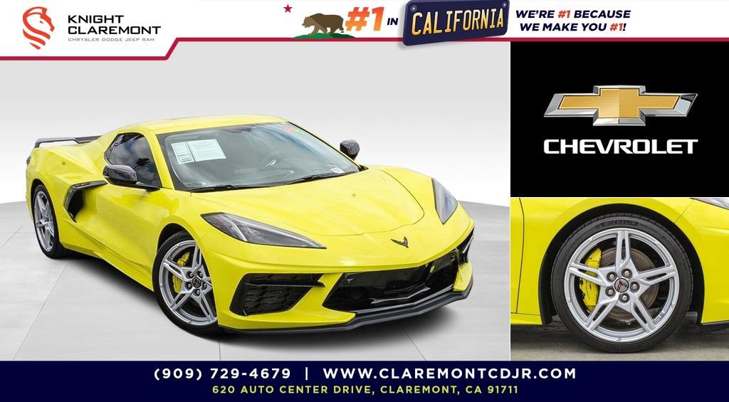 Used 2023 Chevrolet Corvette Stingray Premium Conv w/ Z51 Performance Package RWD 360° Tour