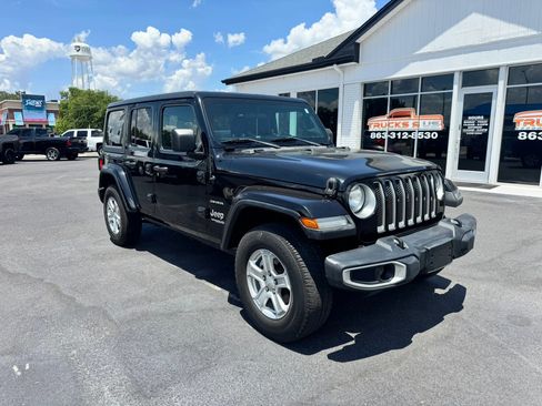 Used 2020 Jeep Wrangler Unlimited Sport S AWD/4WD image 1