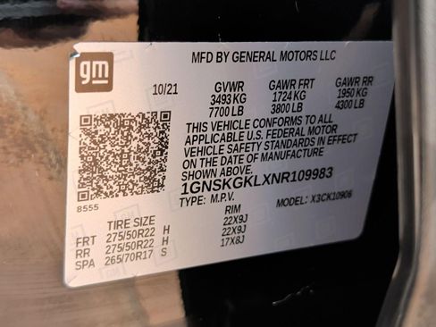 Used 2022 Chevrolet Suburban High Country AWD/4WD image 31
