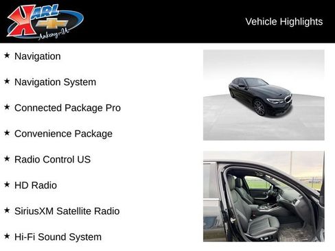 Used 2020 BMW 330i xDrive Sedan w/ Convenience Package image 2