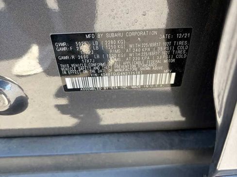 Used 2022 Subaru Outback Wilderness AWD/4WD image 9