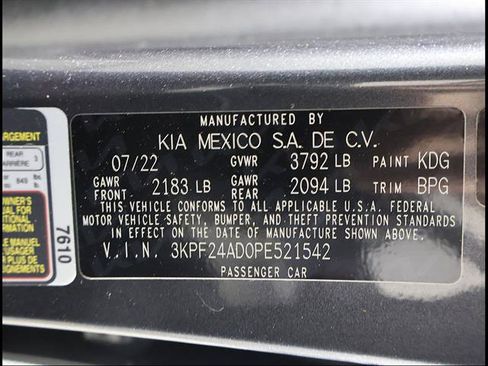 Used 2023 Kia Forte LXS w/ LXS Technology Package FWD image 12