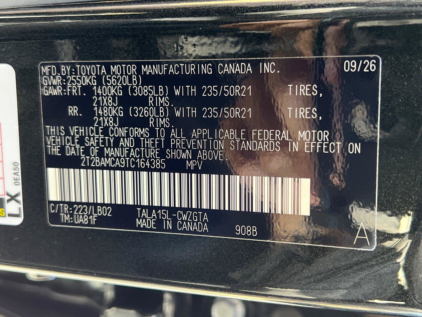 New 2026 Lexus RX 350 Premium Plus w/ Convenience Package AWD/4WD image 26
