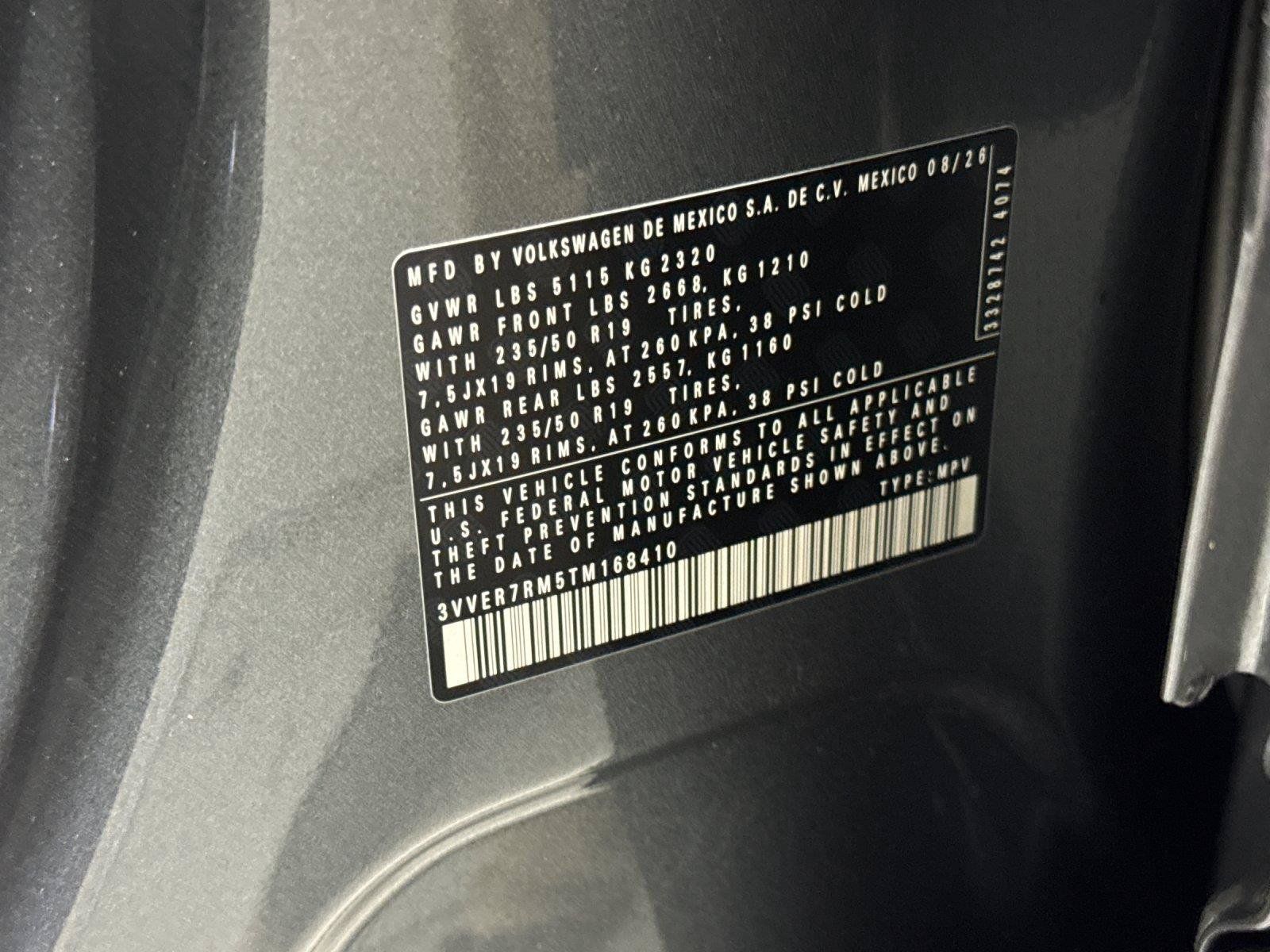New 2026 Volkswagen Tiguan SE AWD/4WD image 27