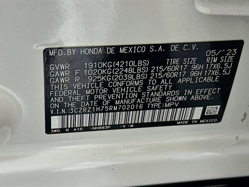 Used 2024 Honda HR-V EX-L image 12